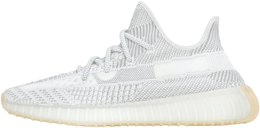 Мужские кроссовки Adidas Yeezy, серый/бежевый — фото 2