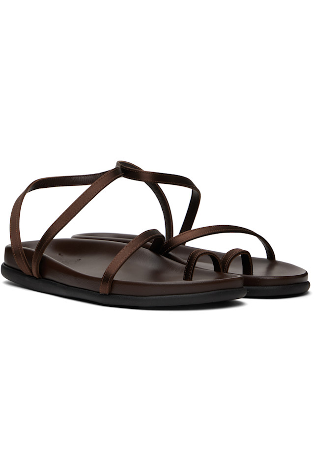 Сандалии Eleftheria с анатомической стелькой Ancient Greek Sandals, коричневый — фото 4