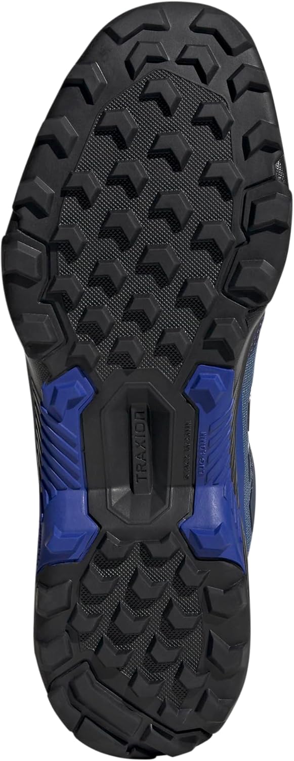 Мужские кроссовки Adidas Eastrail 2.0 Mid Top Rain.rdy для походов, Wonder Steel/Shadow Navy/Semi Lucid Blue — фото 4
