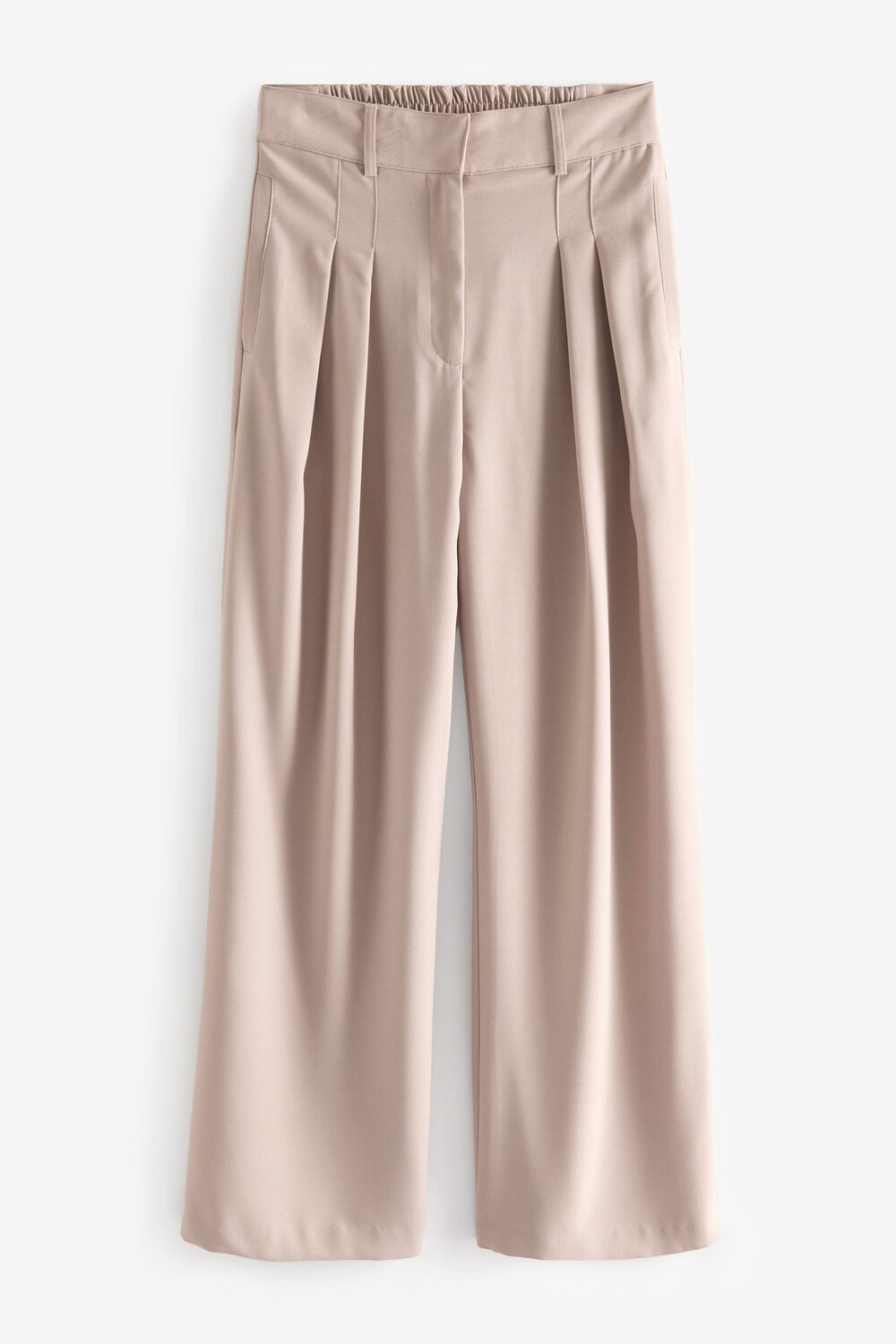 

Широкие брюки строгого покроя River Island, коричневый
