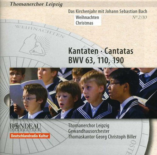 

CD диск Bach / Thomanerchor Leipzig / Weichert: Cantatas for Christmas: Liturgical Year 2