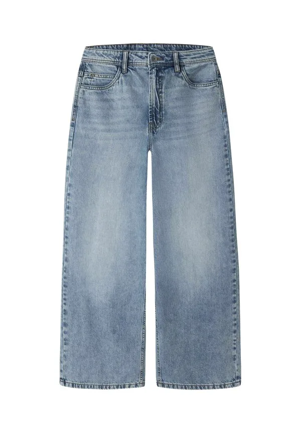 Широкие прямые джинсы Two Soon, Medium Blue Denim