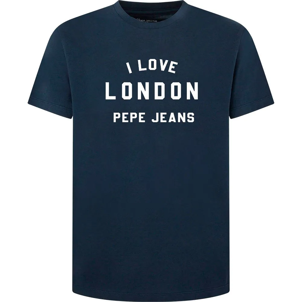 

Футболка с коротким рукавом Pepe Jeans London, синий
