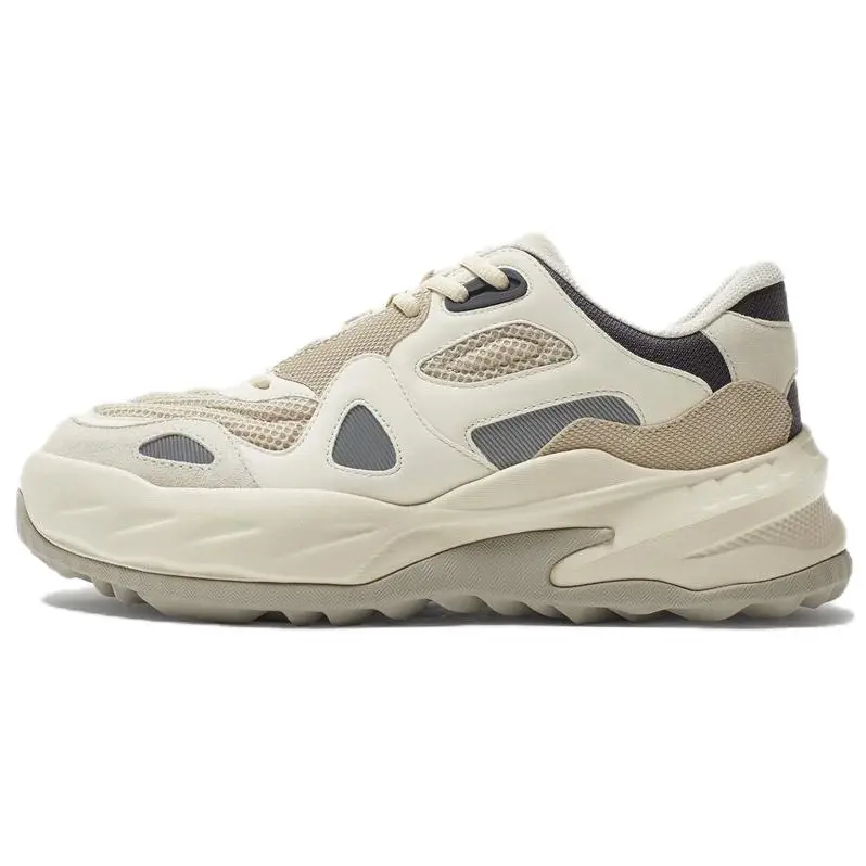 

Кроссовки ZARA Chunky Sneakers Men Low-top Gray/White, серый/белый