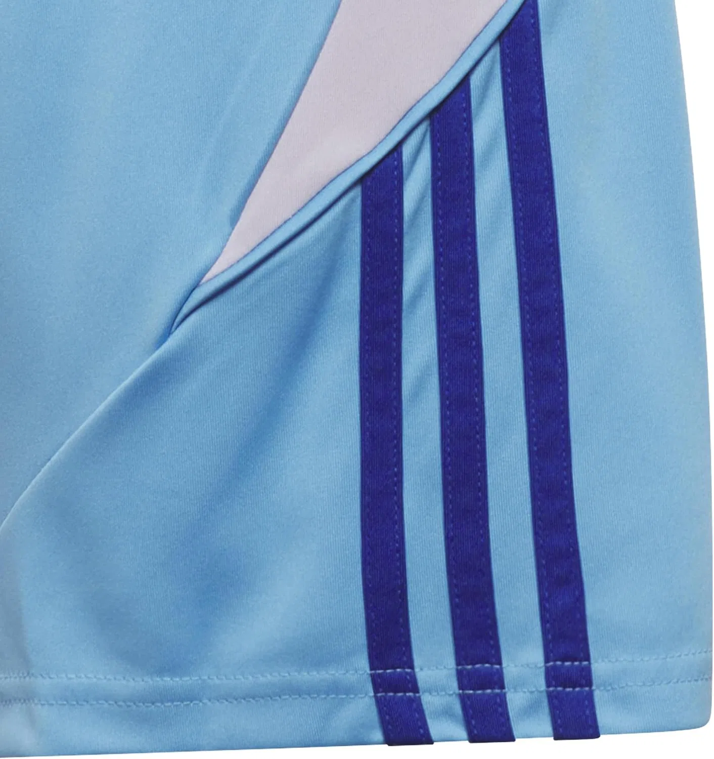 Шорты Adidas Unisex-Child Tiro 24Шорты, Semi Blue Burst/Team Royal Blue — фото 4