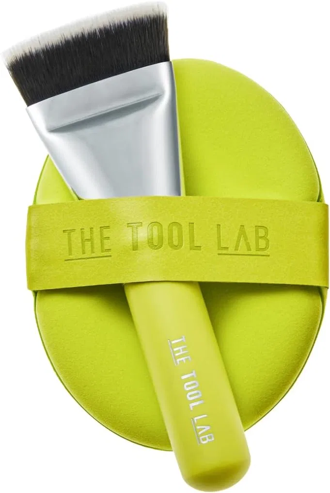 Набор для макияжа THE TOOL LAB All Day Fitting Duo Aqua, зеленый