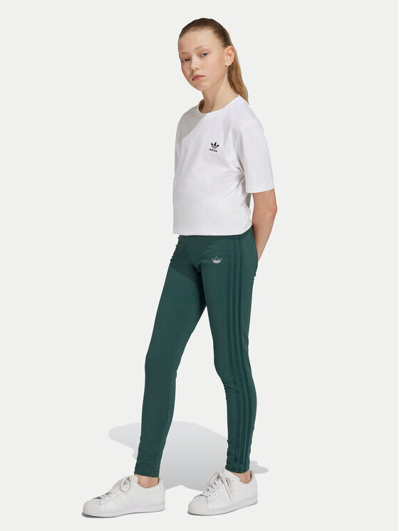 

Узкие леггинсы Adidas, зеленый