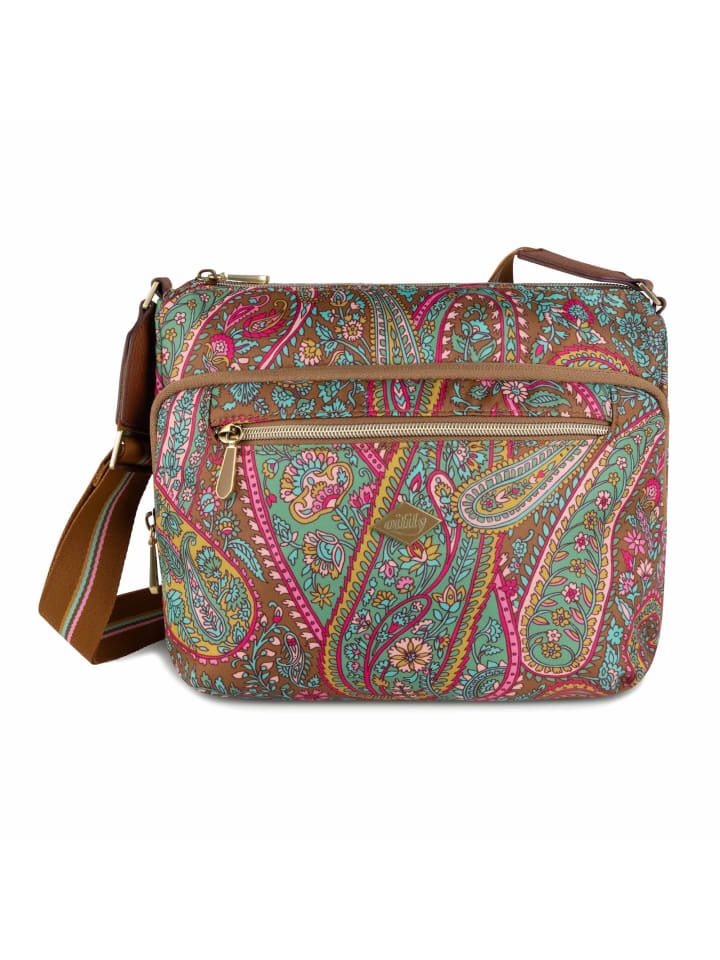 

Сумка через плечо Friends 4 Ever Stetson 27 см в цвете зеленый мох Oilily