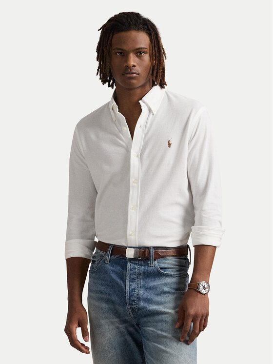 

Рубашка обычного кроя 710979488003 Polo Ralph Lauren, белый