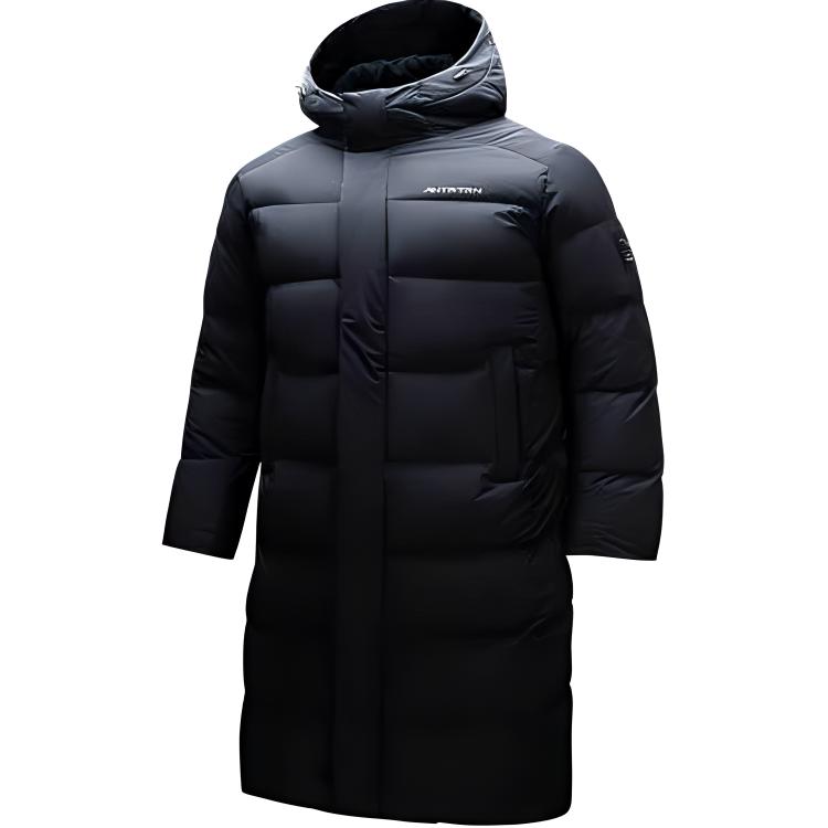 

ANTA Разнообразие тренировочной коллекции Пуховик мужской базовый черный, Basic Black