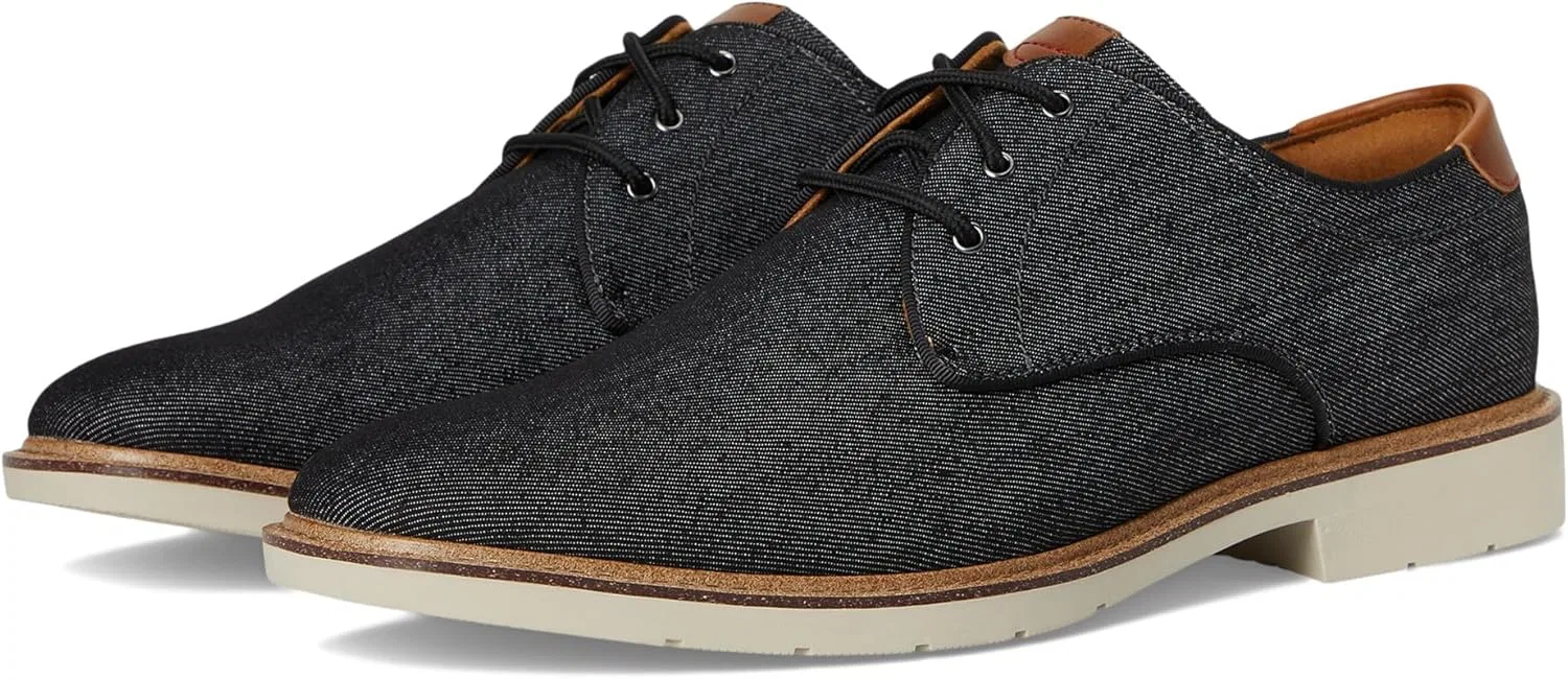 Мужские оксфордские туфли Florsheim Herington с гладкой передней частью, как у круизных лайнеров, черный