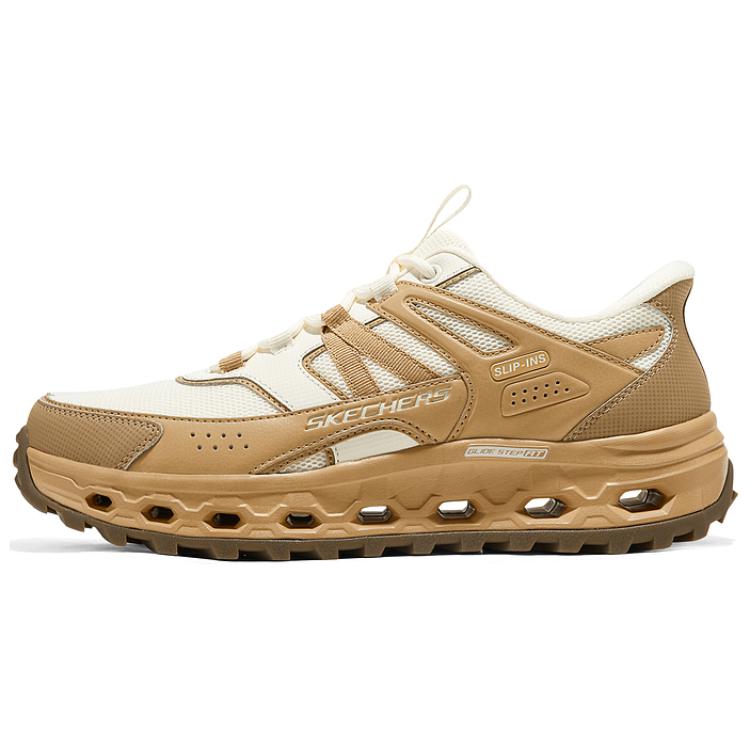 

Skechers GLIDE STEP AT Амортизирующие, износостойкие низкие повседневные туфли для мужчин, темно-желтого цвета