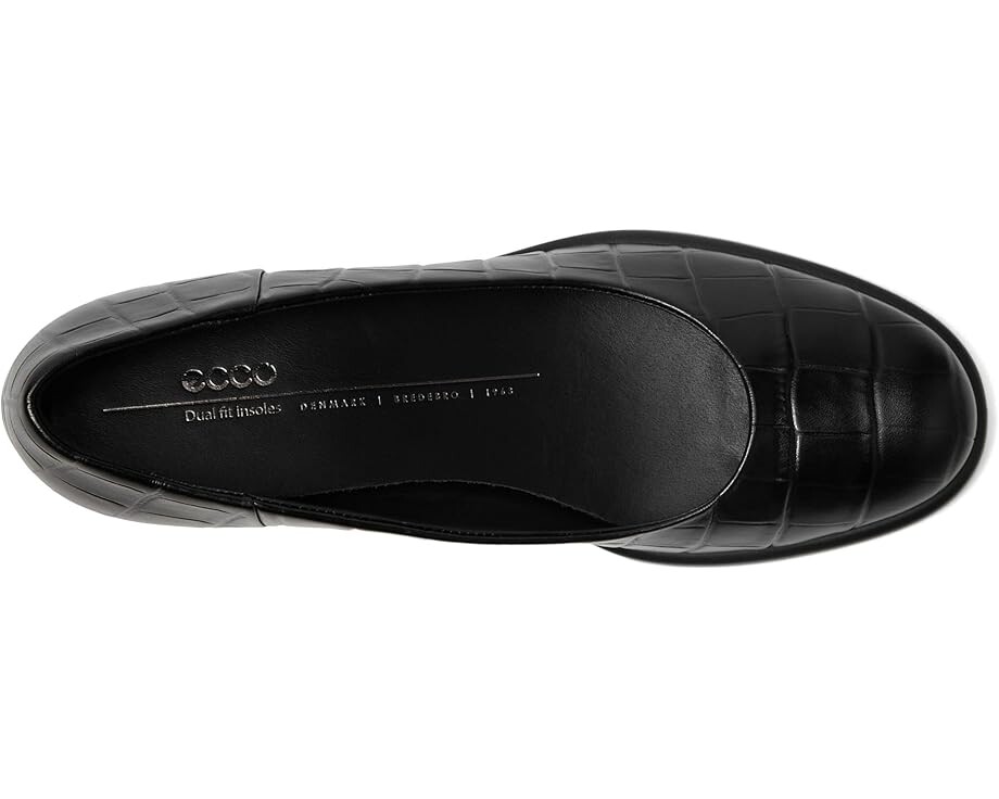 Туфли ECCO Sculpted Luxury 35MM Modern Pump, цвет Black Reptile Print — фото 2