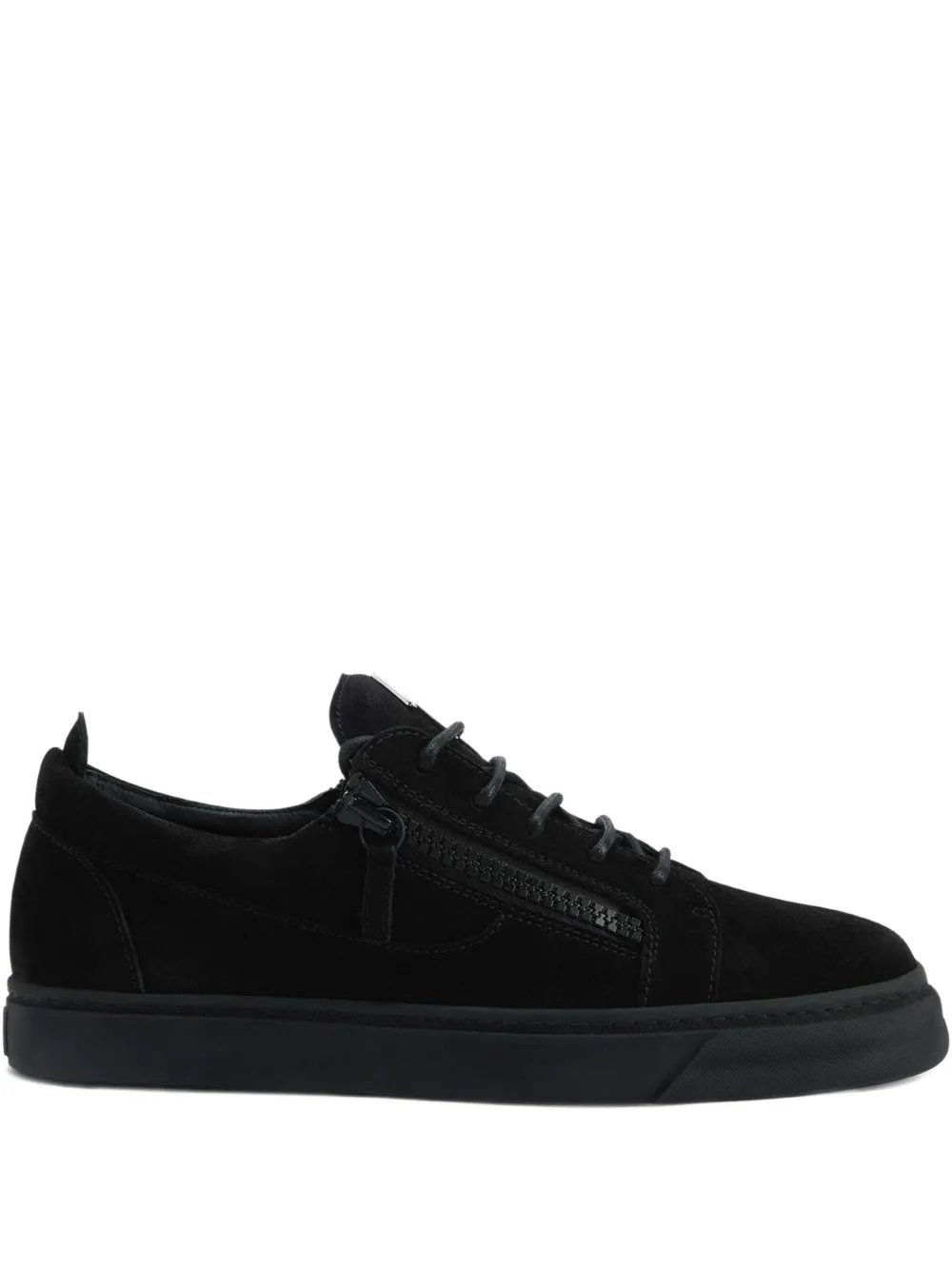 Кеды Frankie на шнуровке Giuseppe Zanotti, черный