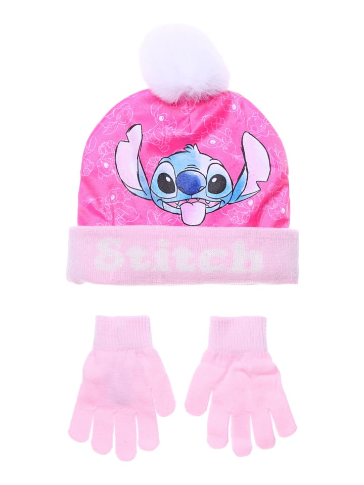 

Шапка Lilo & Stitch, розовый