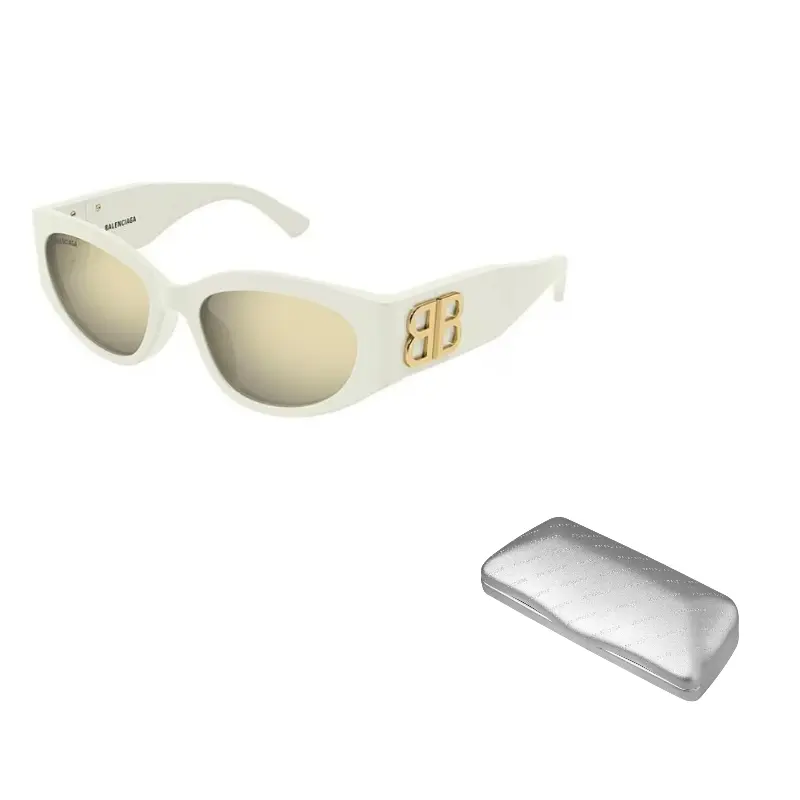 

Balenciaga Кошачий глаз солнцезащитные очки Frame, Beige