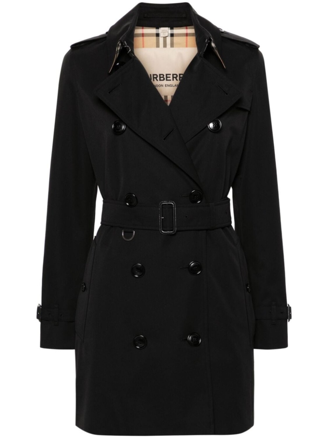 

Тренч Chelsea Burberry, черный