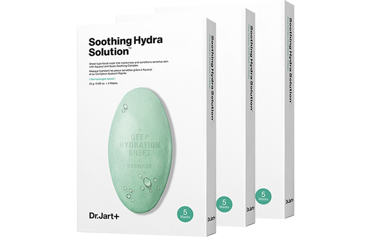 

Dr. Jart+ Зеленая круглая маска для лица dijiating b5 увлажняющая экстренное успокоение покраснений успокаивающая сухую кожу гидратирующая