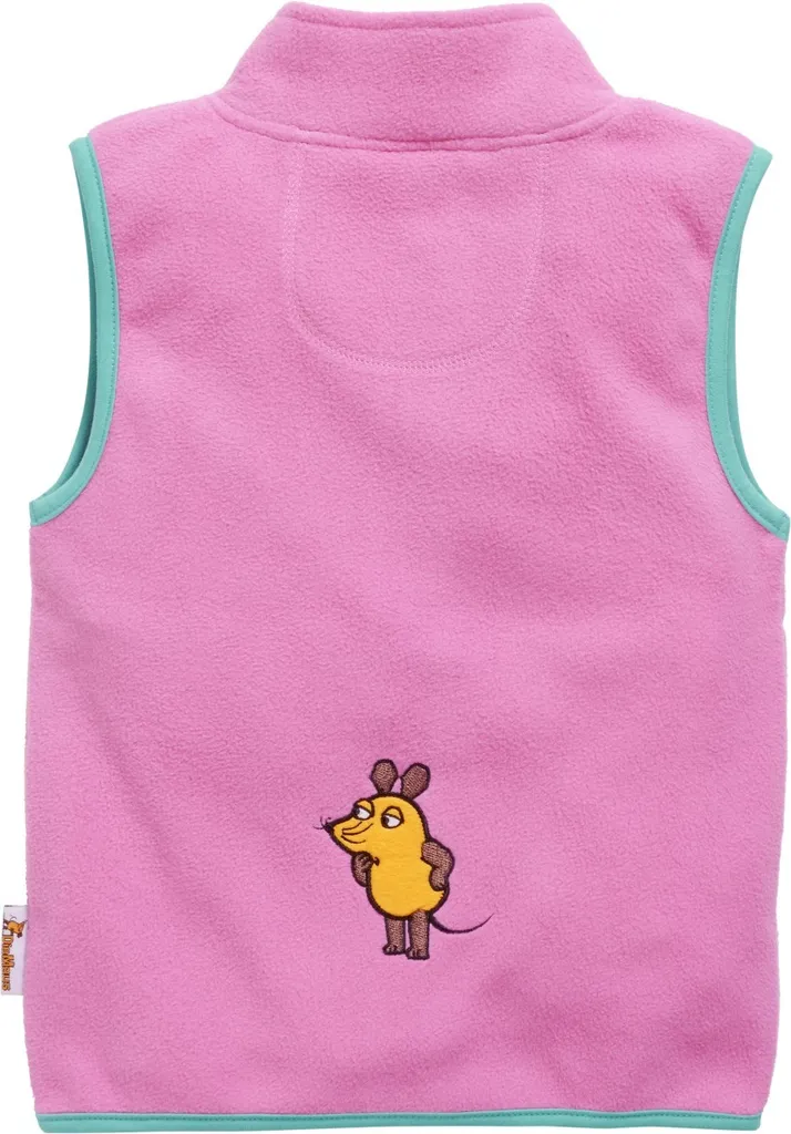 

Флисовый жилет DIE MAUS Playshoes, розовый