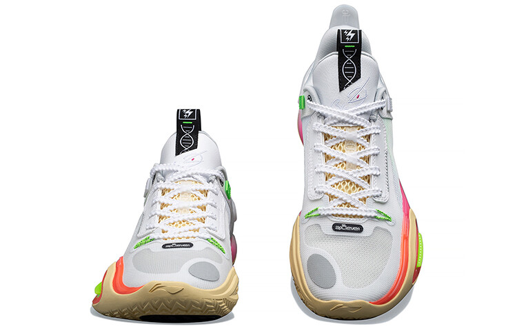 Li Ning ПОДКЛАДКА All City 11 Баскетбольные кроссовки мужские, Белый — фото 4