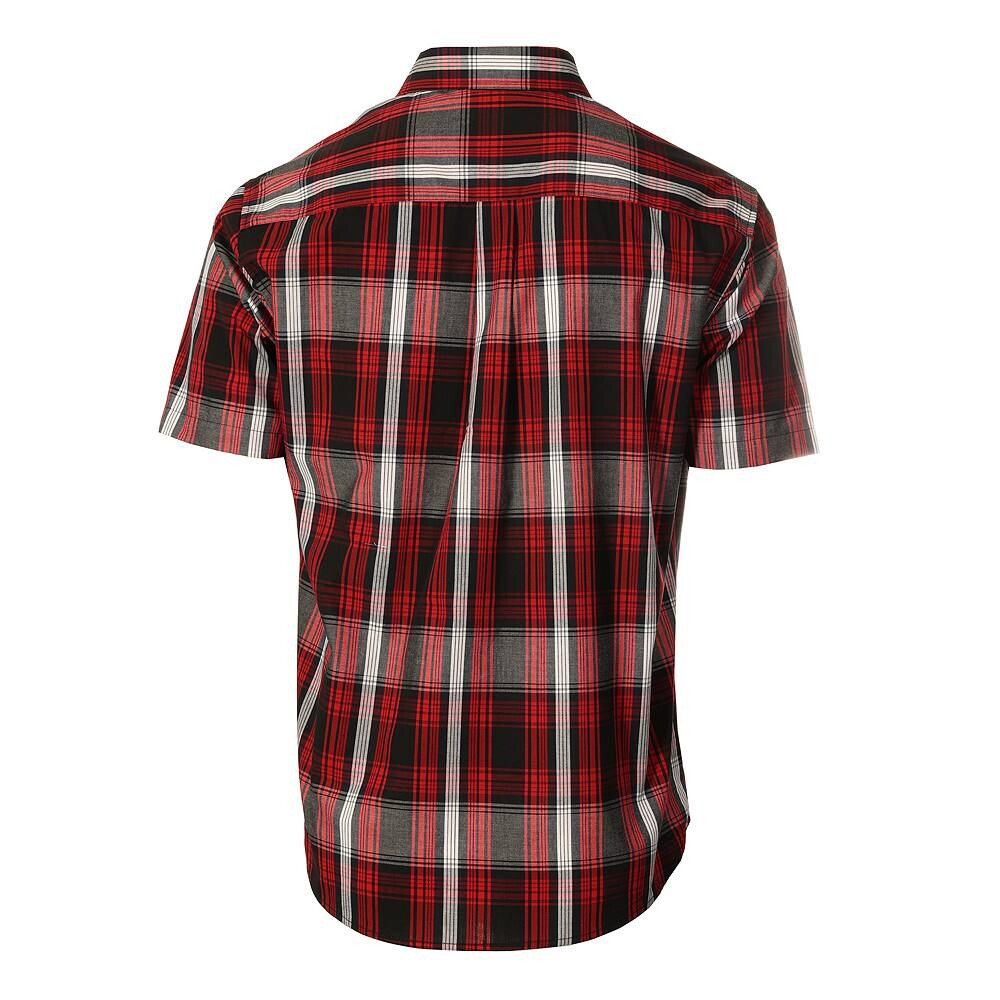 

Gioberti Мужская рубашка в клетку с коротким рукавом, цвет Blue Checkered