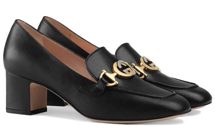 Мокассино Tacco Medio Zumi Лоферы Gucci — фото 2