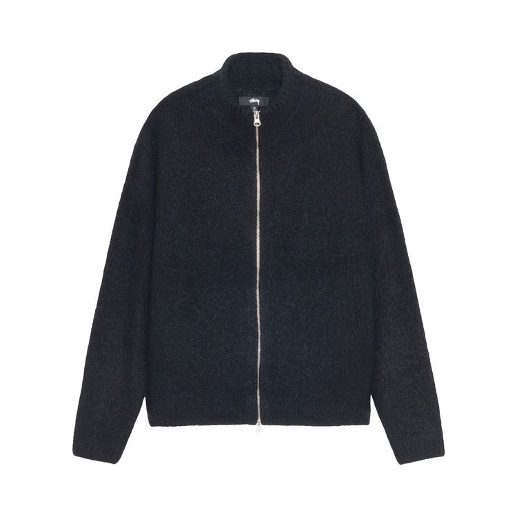 

Свитер Stussy Full Zip Brushed Merino Sweater, Black
