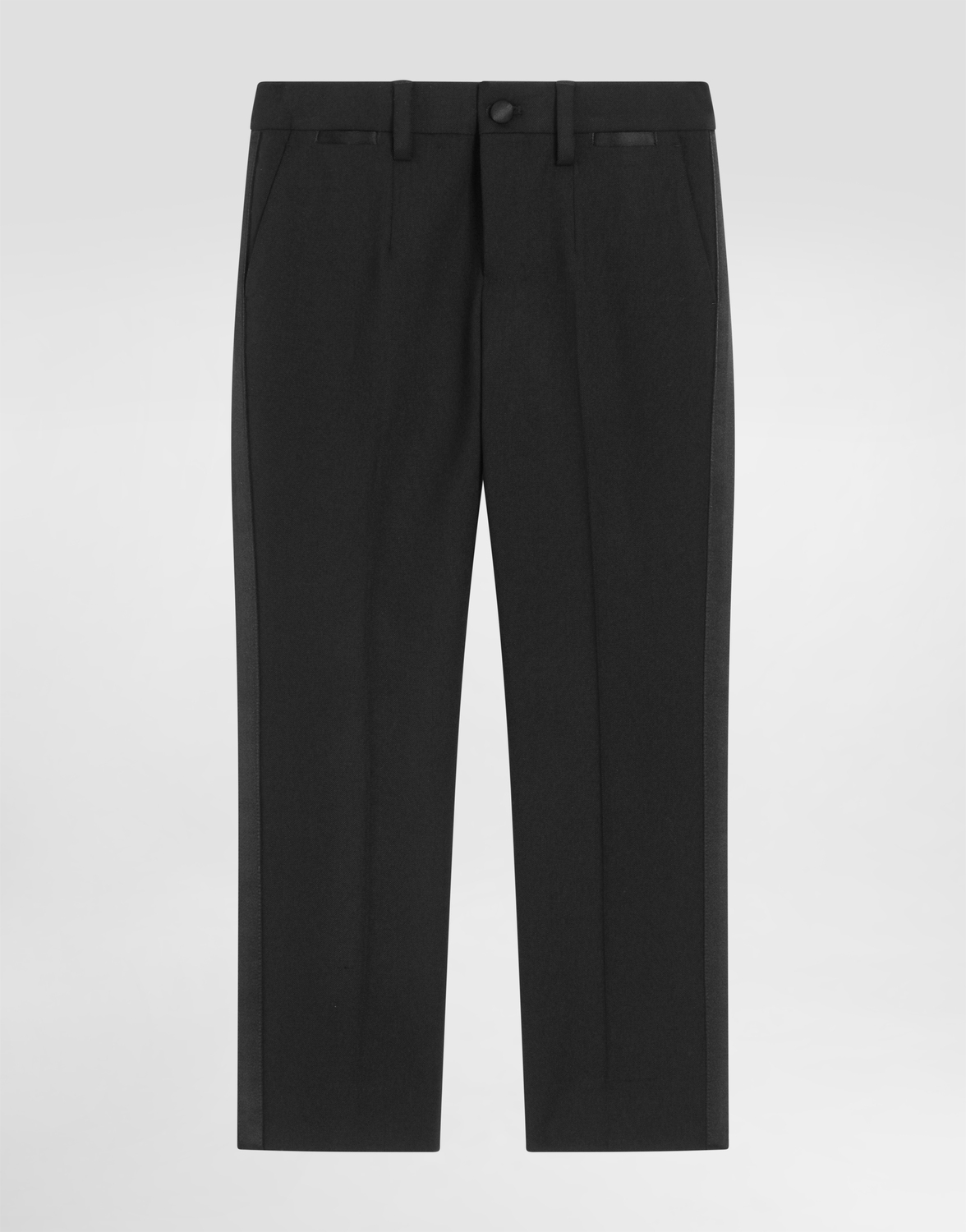 

Брюки-смокинг из эластичной ткани Dolce&Gabbana, черный