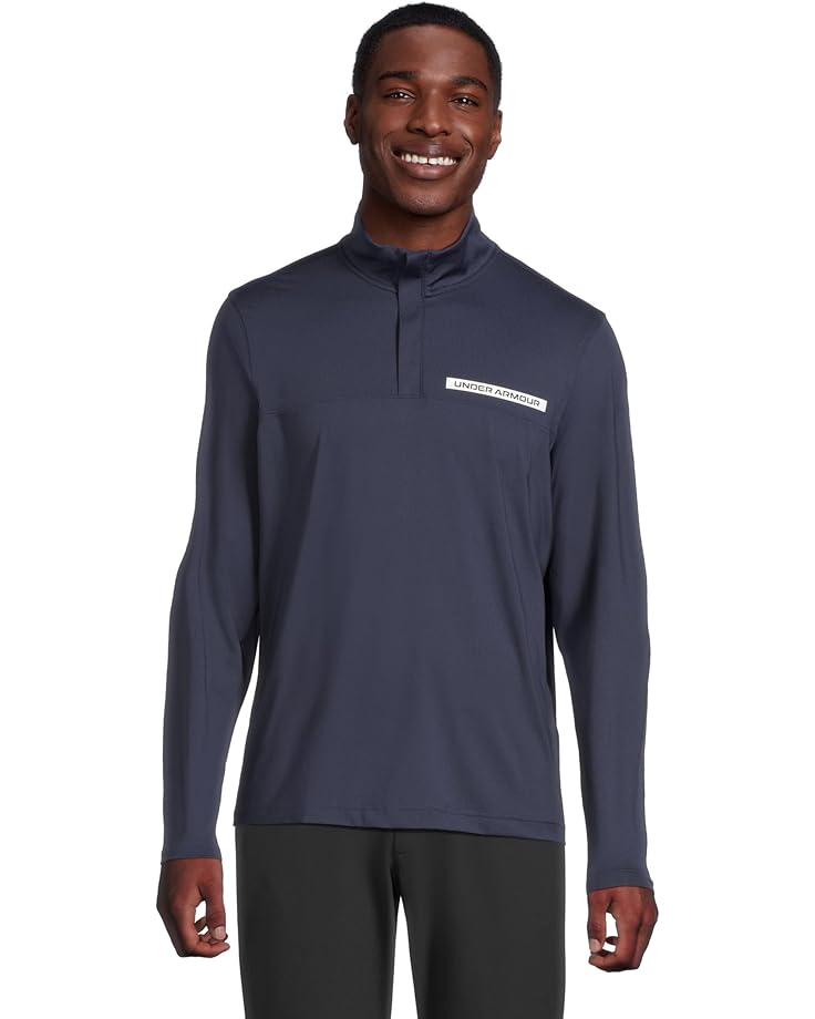 

Мужская толстовка Under Armour Golf Tee 2 Green 1/4 Zip, Midnight Navy/White