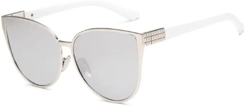 

Ретро большие солнцезащитные очки для женщин, розовые, большие «кошачий глаз», солнцезащитные очки для женщин с защитой от ультрафиолета UV400 LANGSER, 6