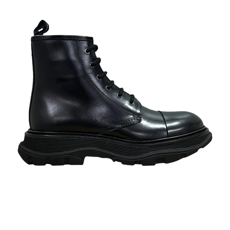 

Ботинки Alexander McQueen Alexander McQueen Tread Lace-Up Combat Boot 'Black', черный