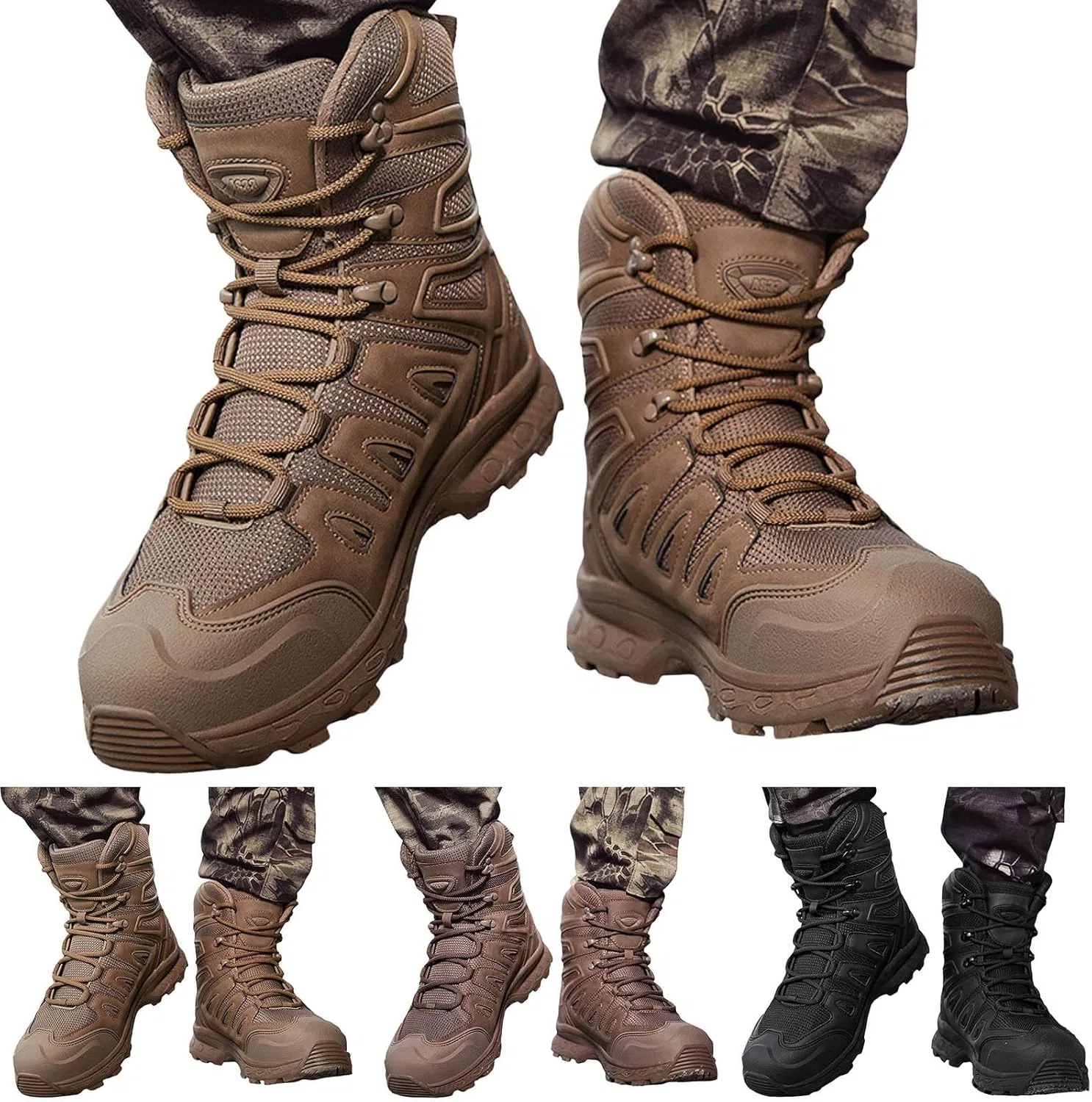 Зимняя рабочая обувь для мужчин, водонепроницаемая защитная обувь, рабочие ботинки S3, кровельные ботинки, защитные ботинки, рабочая защитная обувь, зимняя обувь для конюшни с подкладкой Sobzia, Black 1 — фото 4