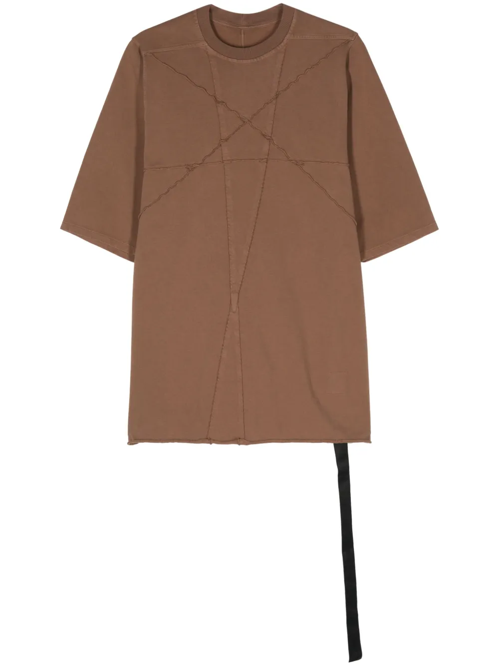 

Футболка Jumbo SS T Rick Owens DRKSHDW, коричневый