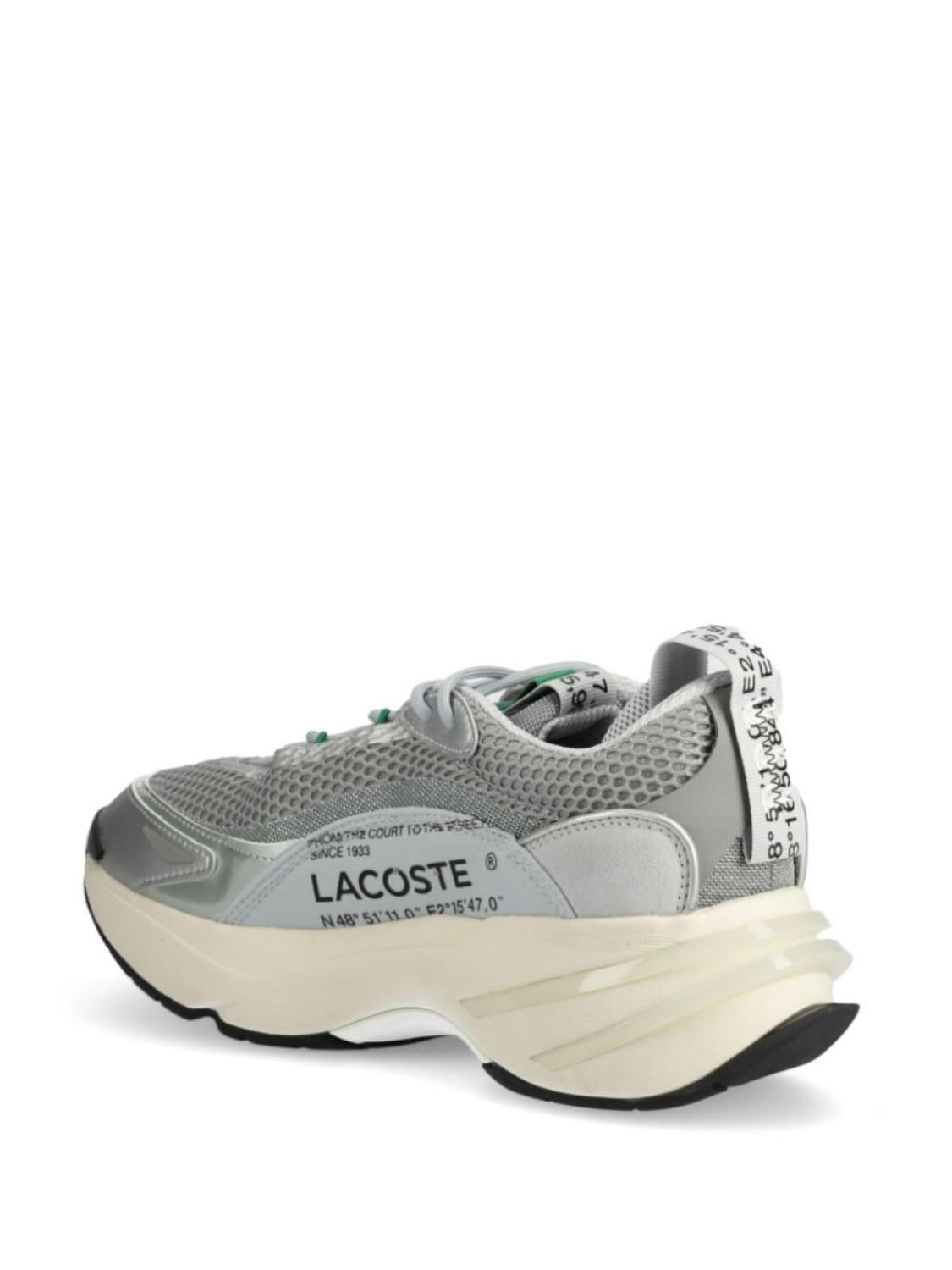 Низкие кеды Lacoste Audyssor, серый — фото 2