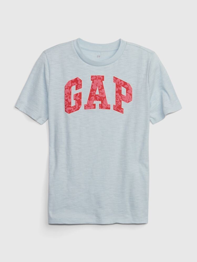 

Детская футболка с логотипом Gap, синий