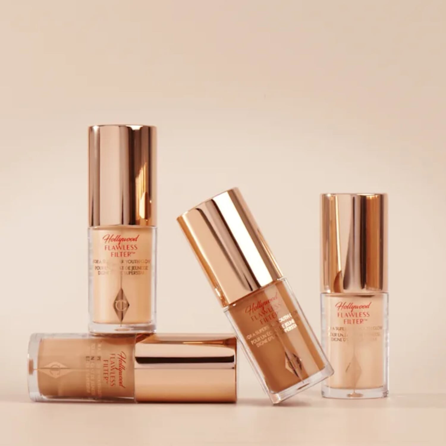 Тональная основа Mini Hollywood Flawless Filter Charlotte Tilbury, 6.5 Deep (5,5 ml) — фото 3