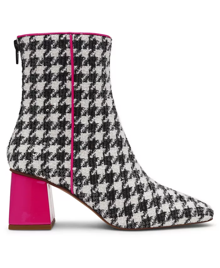 Женские ботильоны Stevie на квадратном каблуке Betsey Johnson, черный — фото 2