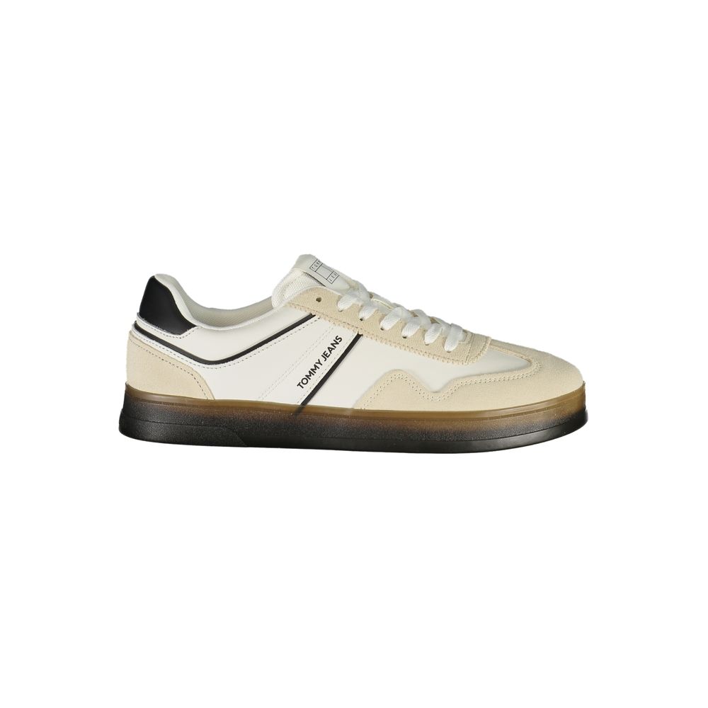 

Белые кожаные мужские кроссовки Tommy Hilfiger
