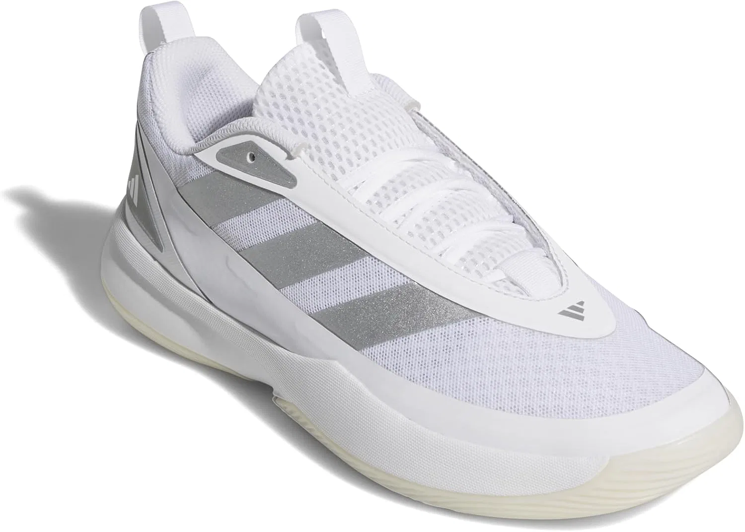 Кроссовки Adidas унисекс Front Court, Ftwr White Silver Met Ftwr White — фото 4
