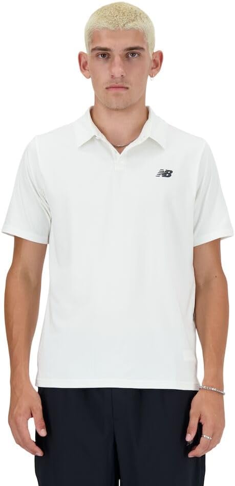 

Мужское спортивное поло New Balance, White, Белый, Мужское спортивное поло New Balance, White