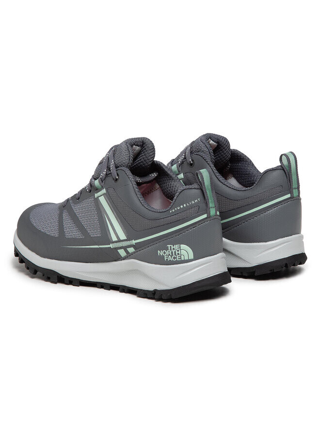 Женские кроссовки The North Face комбинированные для активного отдыха, серый — фото 3