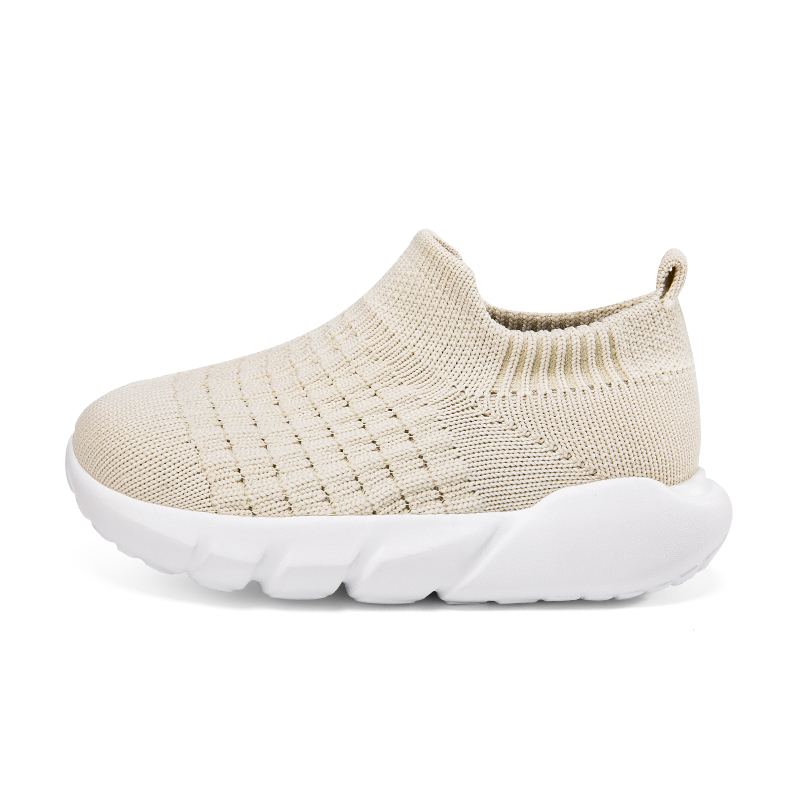 

Кроссовки Slip Resistant Cushioning Rebound Breathable Low Top Pre Walking Baby Shoes Infant And Toddler Casillon, бежевый