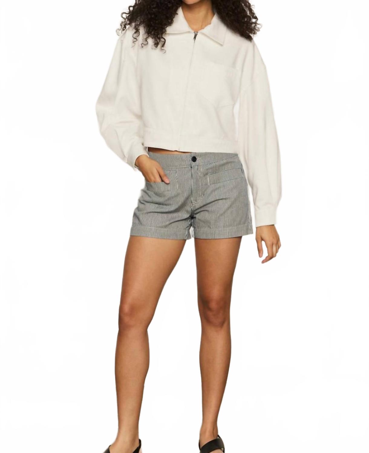 

Короткая куртка в стиле паж с длинными рукавами в отбеленном белом цвете Sanctuary