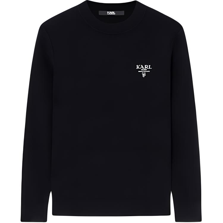 

KARL LAGERFELD / Karl Lagerfeld Jeans Мужской черный свитер KARL LAGERFELD