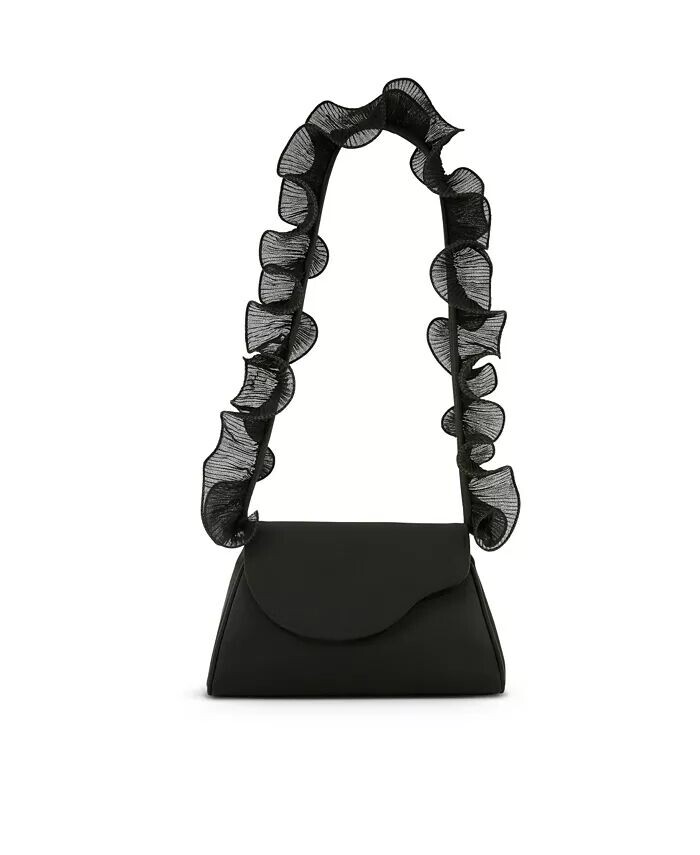 

Женский клатч Sophia с оборками Me Pouch Jewel Badgley Mischka, белый