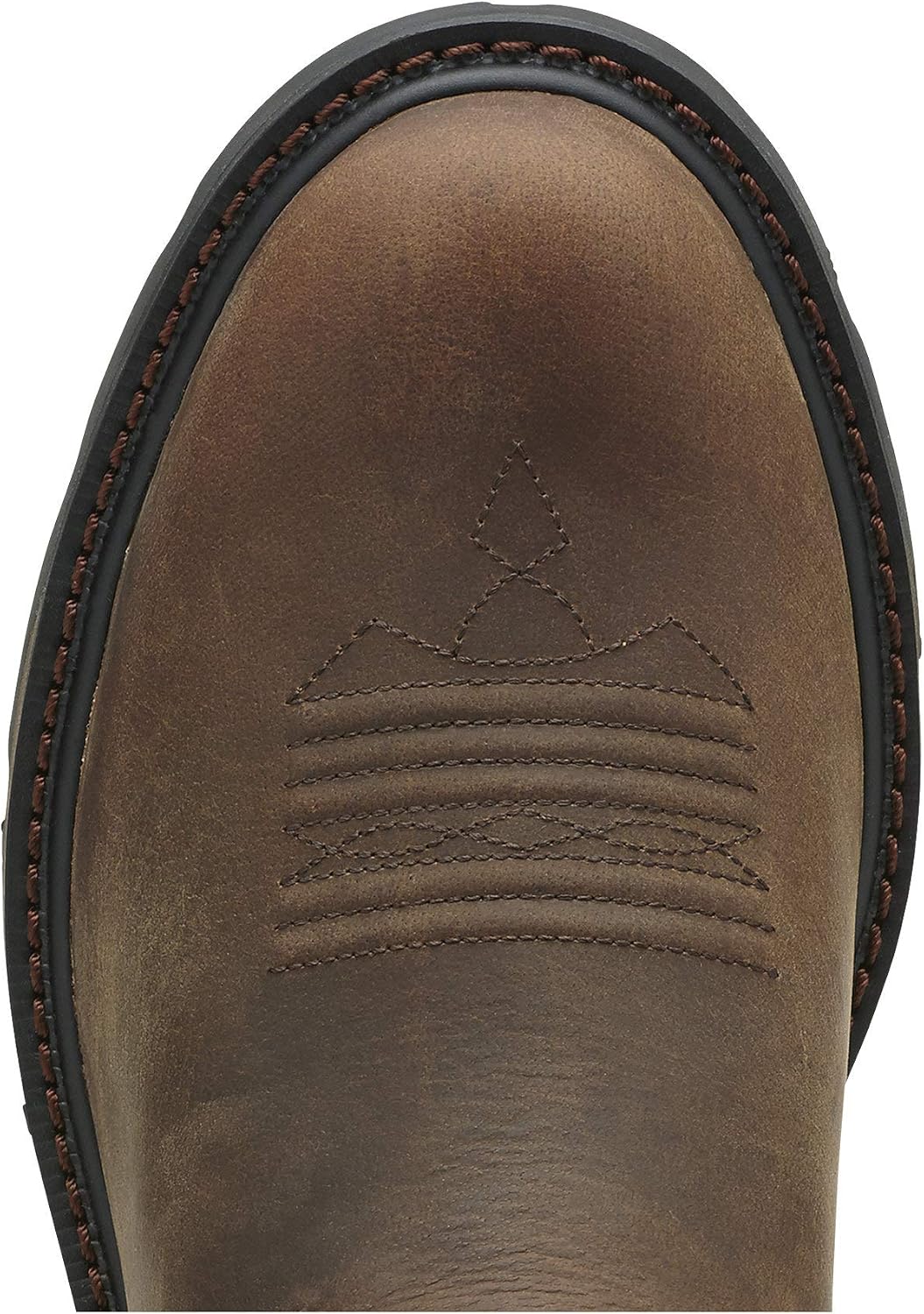 Мужские рабочие сапоги Ariat Groundbreaker на молнии, коричневый — фото 4