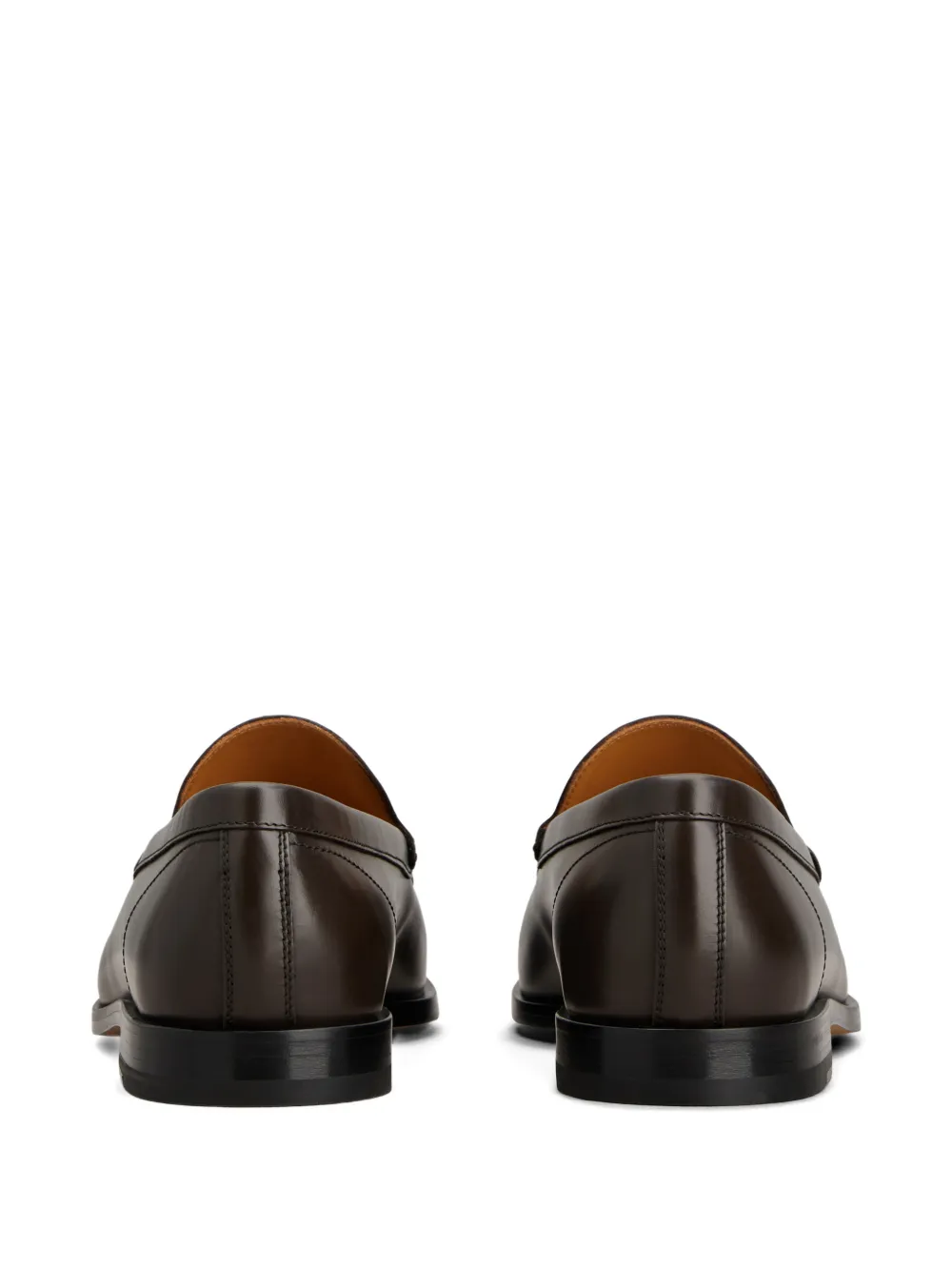 Лоферы Cuoio 96L с декоративной строчкой Tod'S, коричневый — фото 3