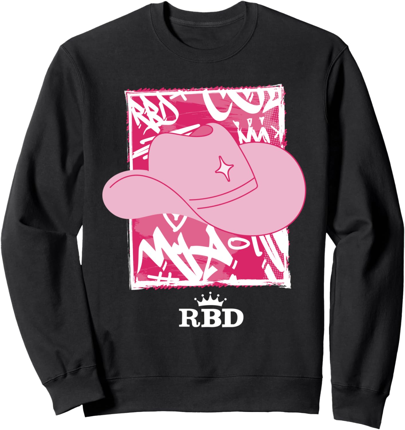 

Толстовка Rebelde Tour 2023 для концертов Rebelde Rebelde Rbd, черный