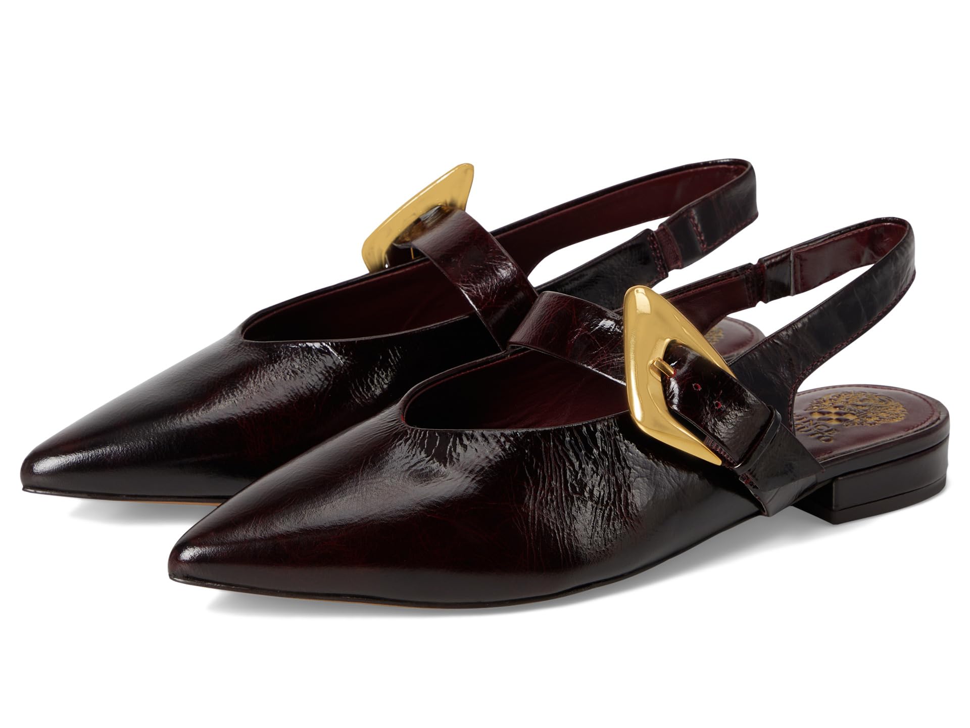 Балетки Vince Camuto Amoret Buckle Slingback Flat Mule, цвет Firefall