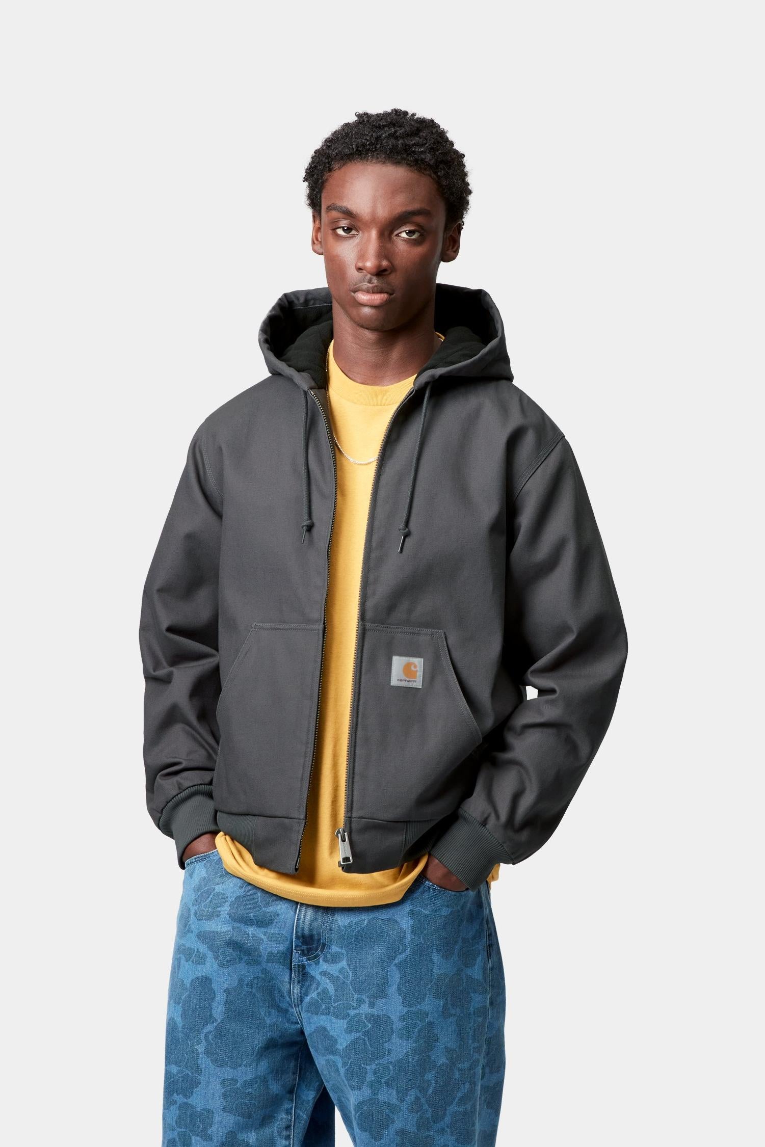 

Куртка Active (зимняя) из хлопка Dearborn Canvas (100%) Carhartt, серый